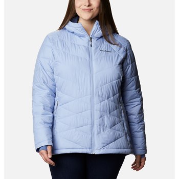 Columbia Heavenly Hooded Plus Size, Chamarras Azules Para Mujer | 039768-CPE